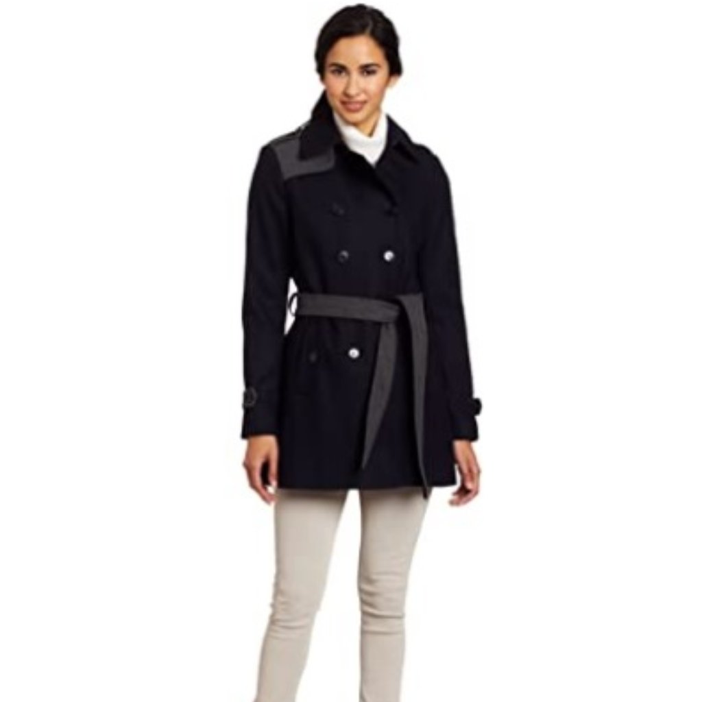 Tommy Hilfiger Belted Trench Coat [European Style]
